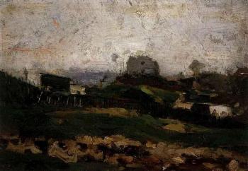 Vincent Van Gogh : View of Montmartre with Quarry